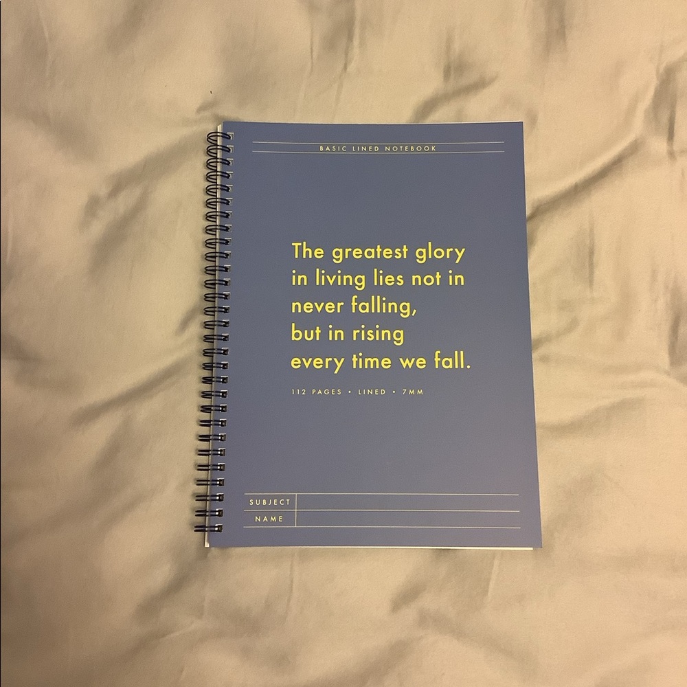 Basic Lined Notebook